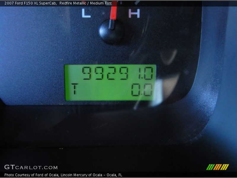 Redfire Metallic / Medium Flint 2007 Ford F150 XL SuperCab