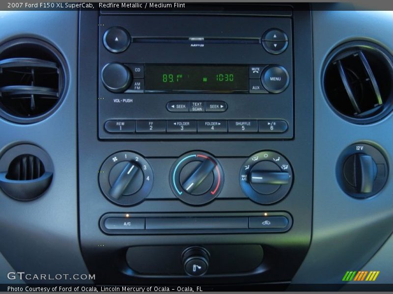 Redfire Metallic / Medium Flint 2007 Ford F150 XL SuperCab