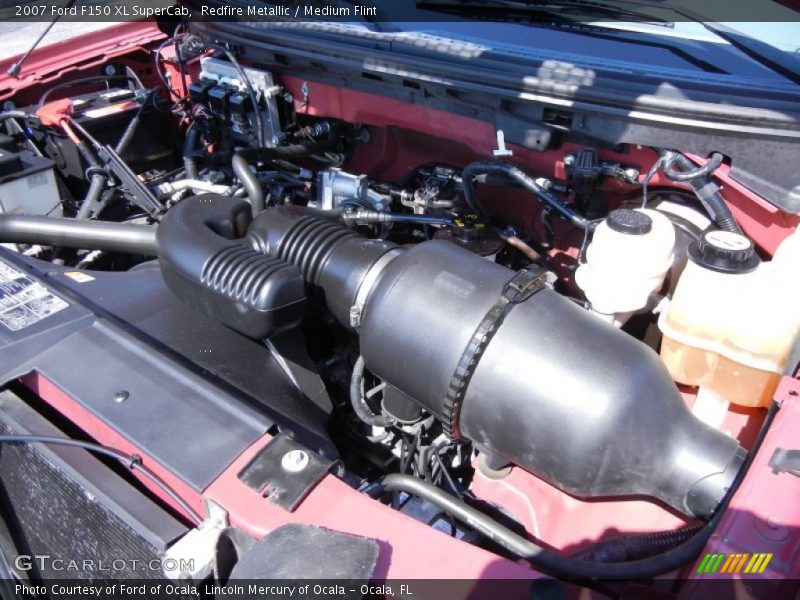 Redfire Metallic / Medium Flint 2007 Ford F150 XL SuperCab