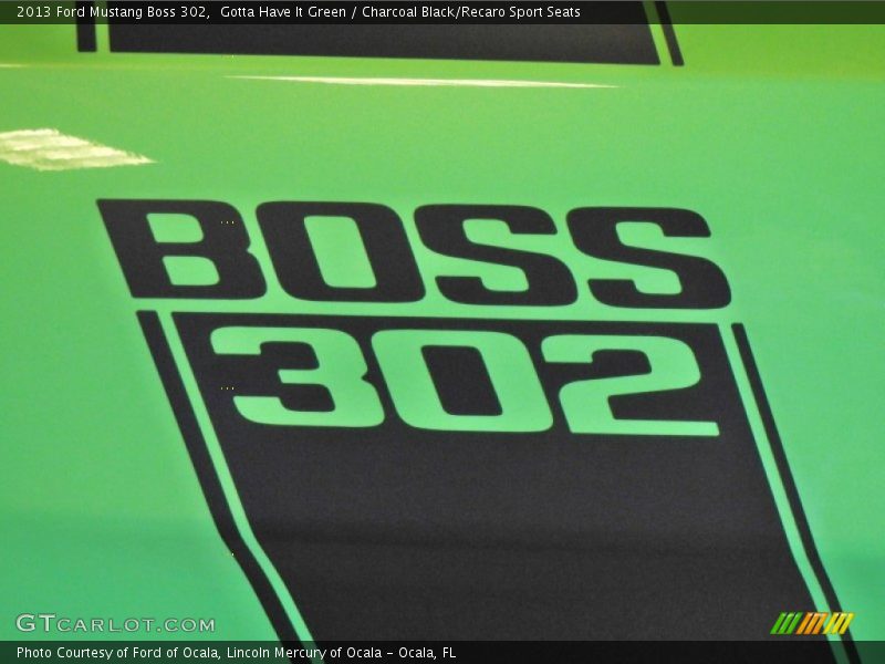  2013 Mustang Boss 302 Logo
