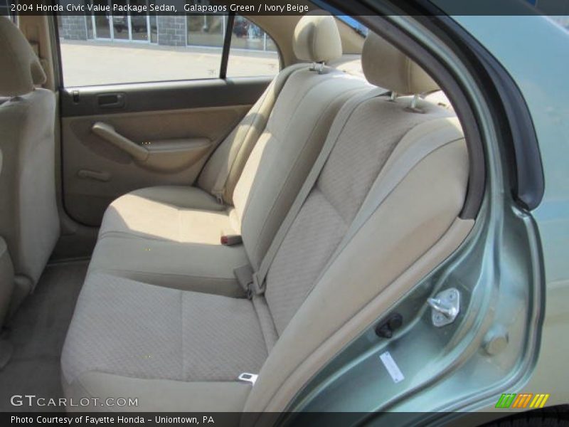 Galapagos Green / Ivory Beige 2004 Honda Civic Value Package Sedan