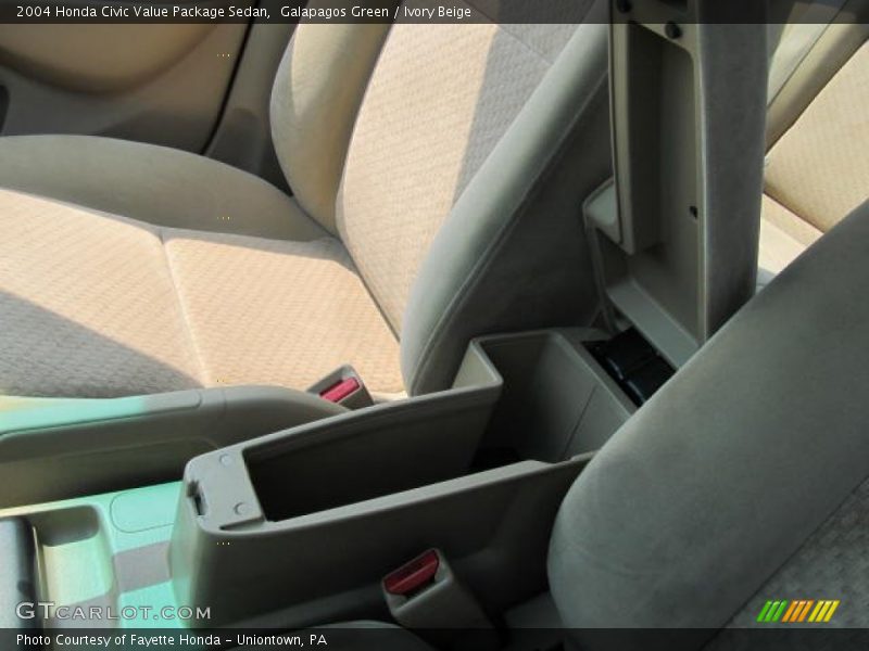 Galapagos Green / Ivory Beige 2004 Honda Civic Value Package Sedan