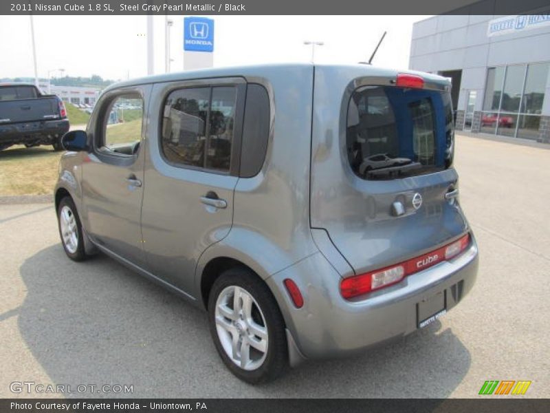 Steel Gray Pearl Metallic / Black 2011 Nissan Cube 1.8 SL