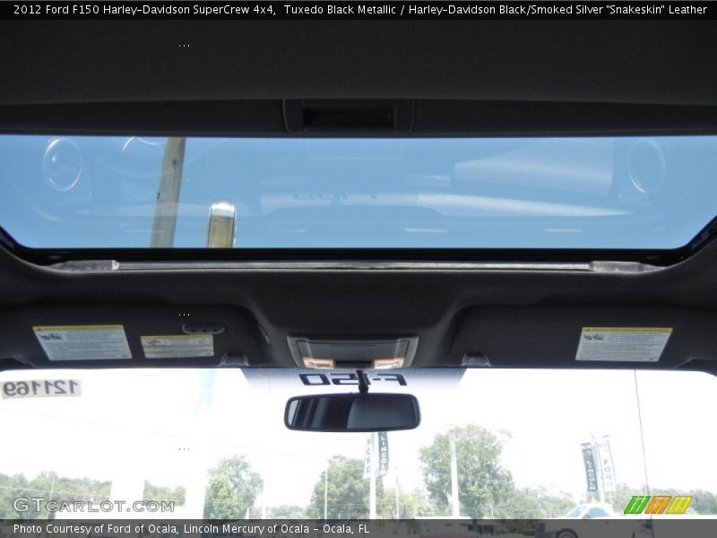 Tuxedo Black Metallic / Harley-Davidson Black/Smoked Silver 