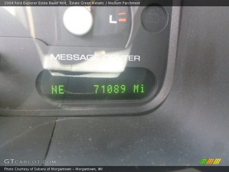 Estate Green Metallic / Medium Parchment 2004 Ford Explorer Eddie Bauer 4x4