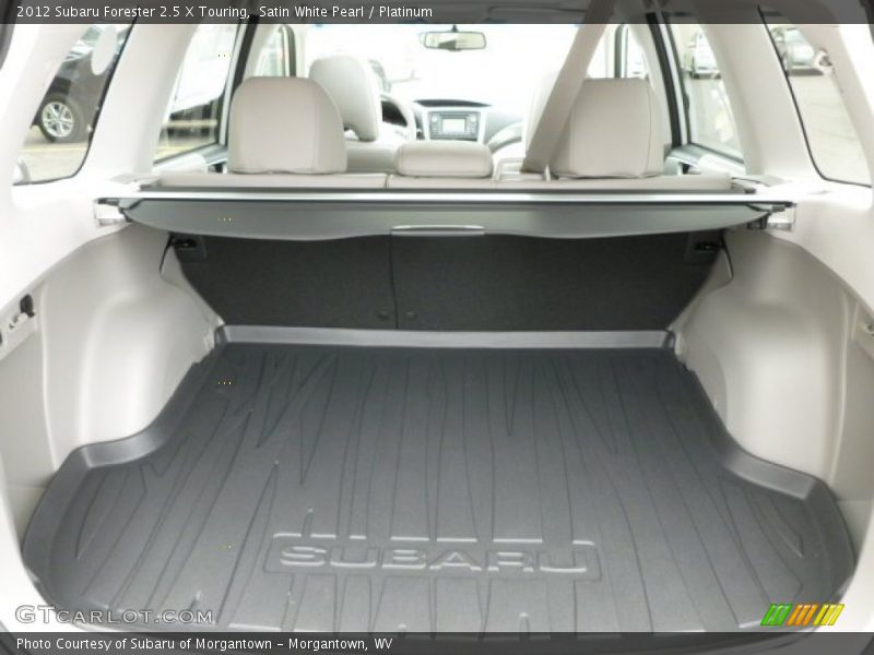  2012 Forester 2.5 X Touring Trunk