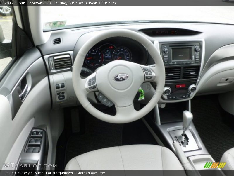 Dashboard of 2012 Forester 2.5 X Touring