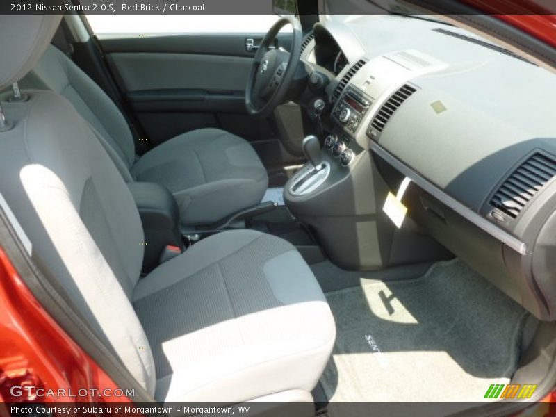 Red Brick / Charcoal 2012 Nissan Sentra 2.0 S