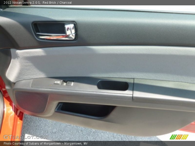 Red Brick / Charcoal 2012 Nissan Sentra 2.0 S