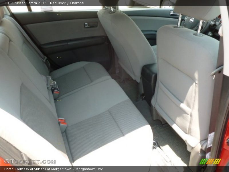 Red Brick / Charcoal 2012 Nissan Sentra 2.0 S