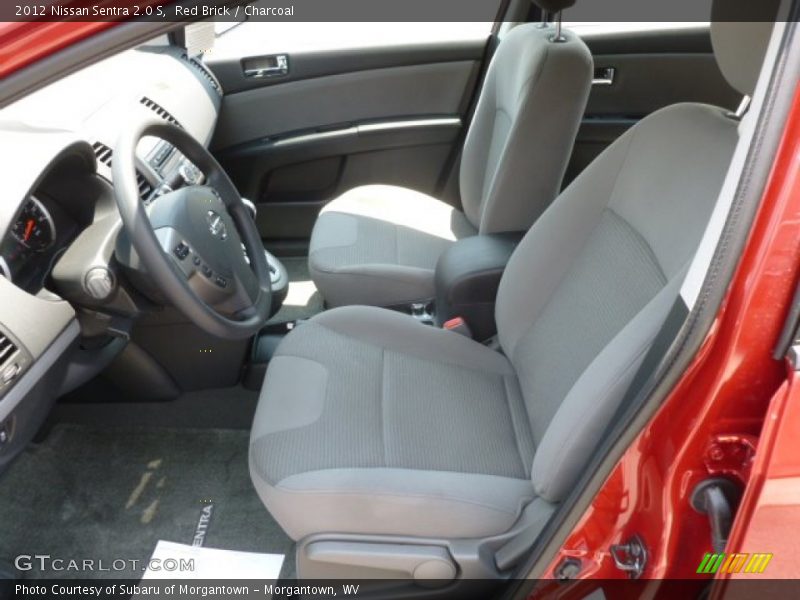 Red Brick / Charcoal 2012 Nissan Sentra 2.0 S