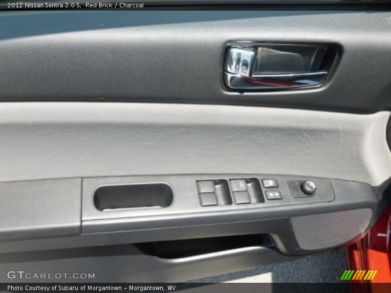 Red Brick / Charcoal 2012 Nissan Sentra 2.0 S