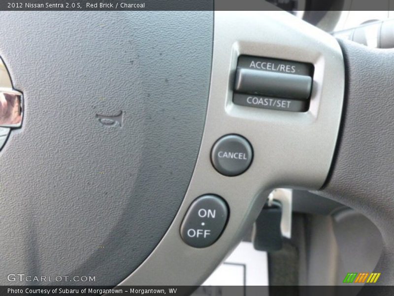 Red Brick / Charcoal 2012 Nissan Sentra 2.0 S