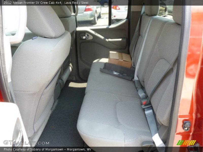 Lava Red / Steel 2012 Nissan Frontier SV Crew Cab 4x4