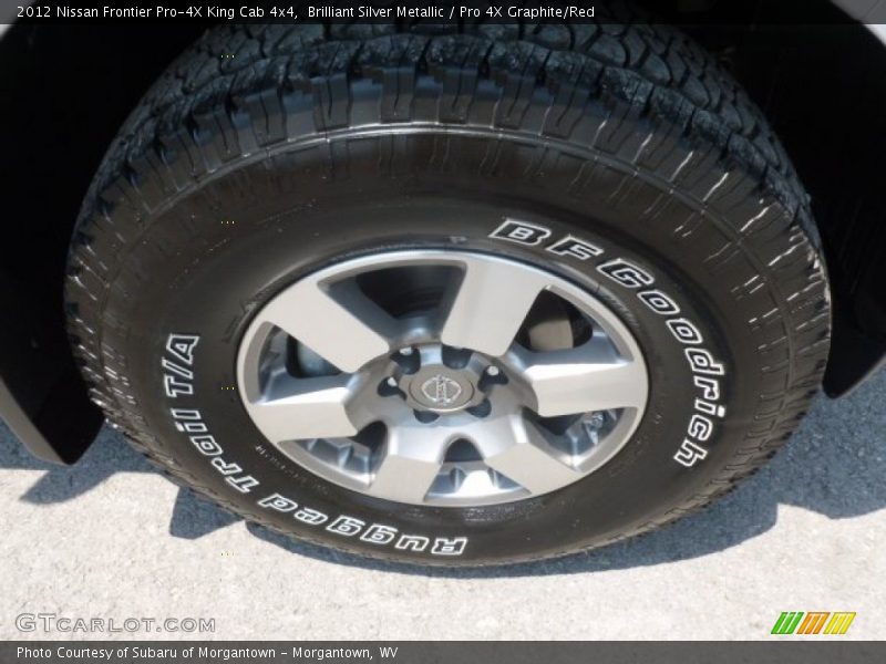  2012 Frontier Pro-4X King Cab 4x4 Wheel