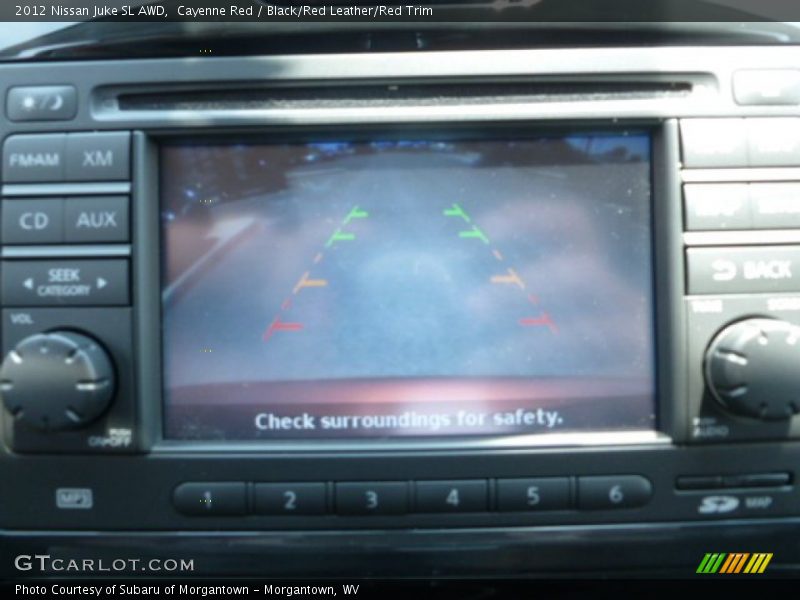 Cayenne Red / Black/Red Leather/Red Trim 2012 Nissan Juke SL AWD