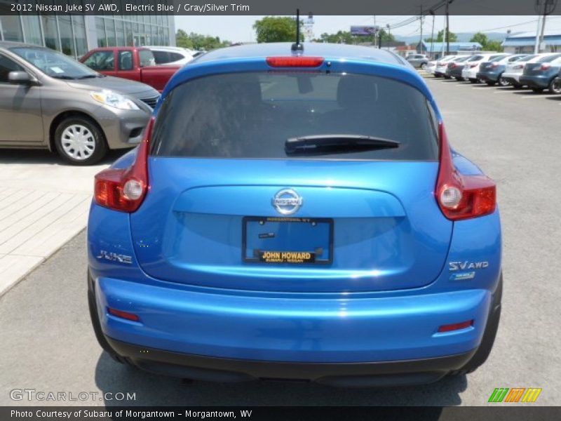 Electric Blue / Gray/Silver Trim 2012 Nissan Juke SV AWD