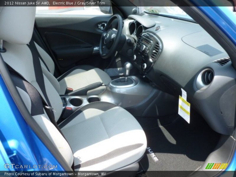 Electric Blue / Gray/Silver Trim 2012 Nissan Juke SV AWD
