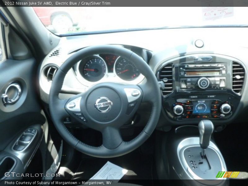 Electric Blue / Gray/Silver Trim 2012 Nissan Juke SV AWD