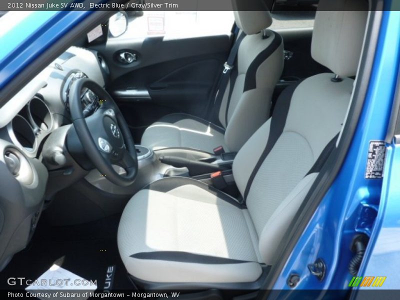 Electric Blue / Gray/Silver Trim 2012 Nissan Juke SV AWD