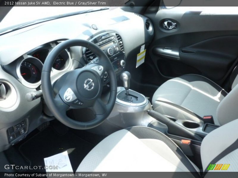 Electric Blue / Gray/Silver Trim 2012 Nissan Juke SV AWD
