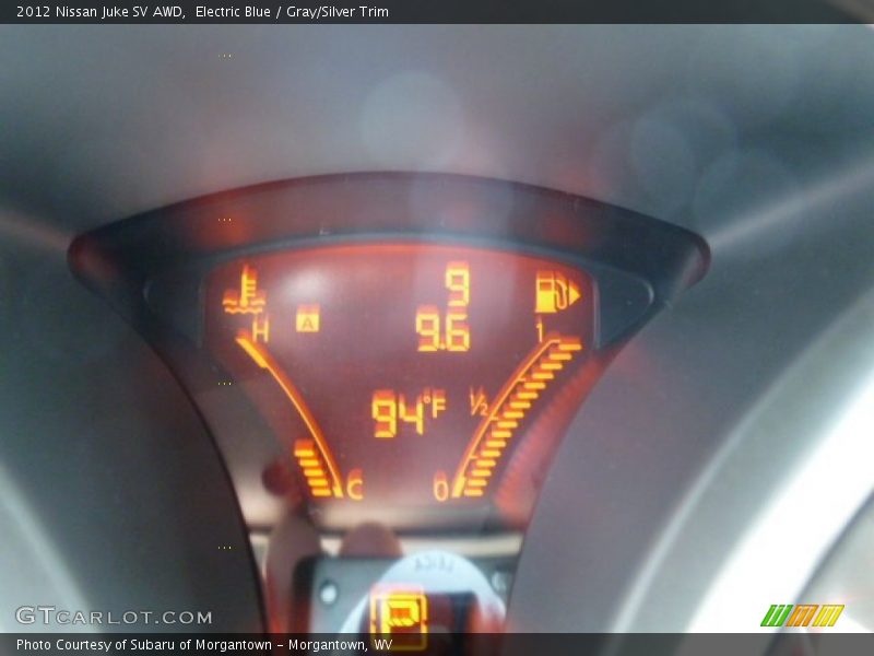 Electric Blue / Gray/Silver Trim 2012 Nissan Juke SV AWD