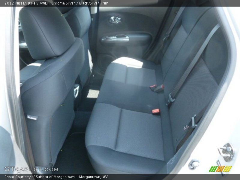 Chrome Silver / Black/Silver Trim 2012 Nissan Juke S AWD