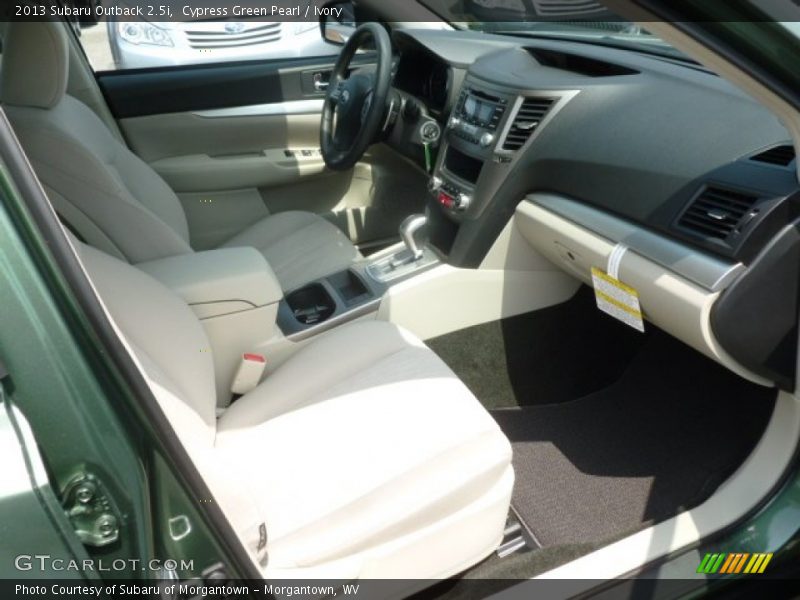 Cypress Green Pearl / Ivory 2013 Subaru Outback 2.5i