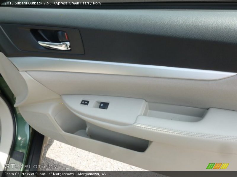 Cypress Green Pearl / Ivory 2013 Subaru Outback 2.5i