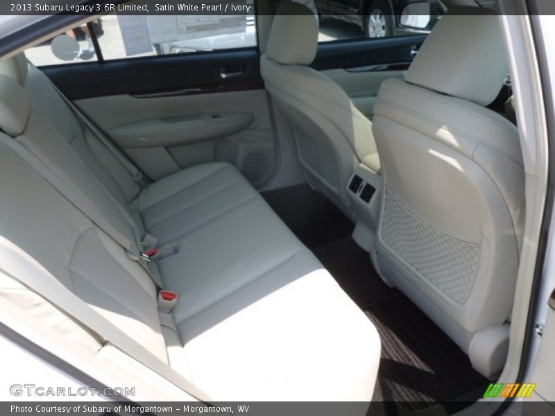 Satin White Pearl / Ivory 2013 Subaru Legacy 3.6R Limited