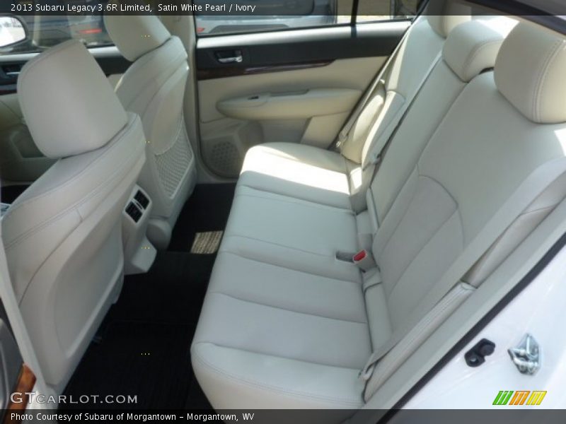 Satin White Pearl / Ivory 2013 Subaru Legacy 3.6R Limited