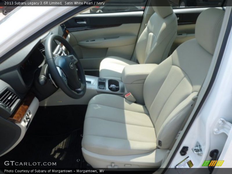 Satin White Pearl / Ivory 2013 Subaru Legacy 3.6R Limited