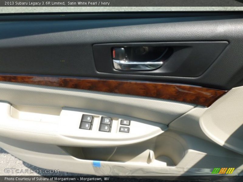 Satin White Pearl / Ivory 2013 Subaru Legacy 3.6R Limited