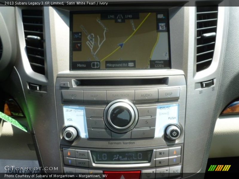 Controls of 2013 Legacy 3.6R Limited