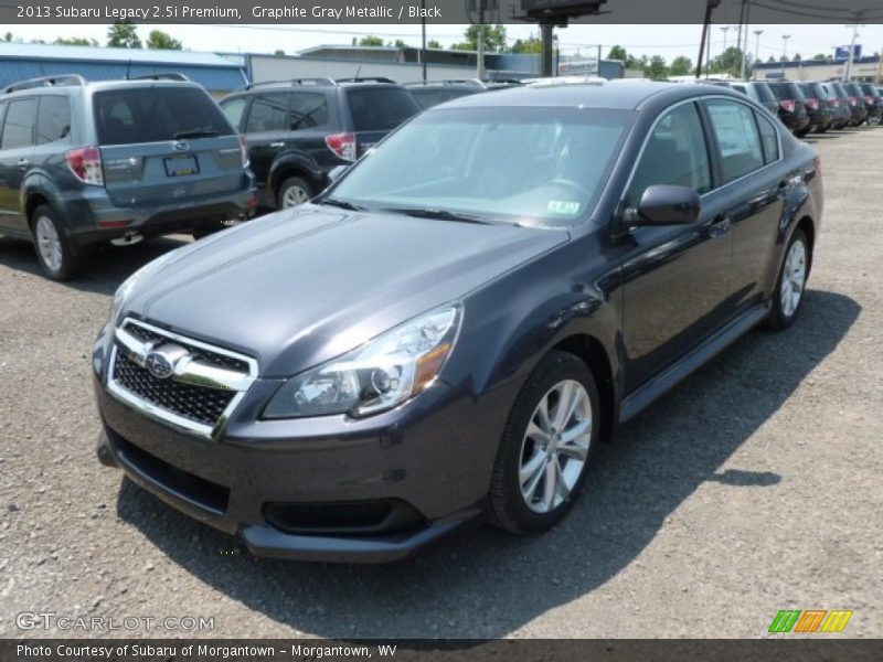 Graphite Gray Metallic / Black 2013 Subaru Legacy 2.5i Premium