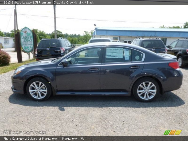 Graphite Gray Metallic / Black 2013 Subaru Legacy 2.5i Premium
