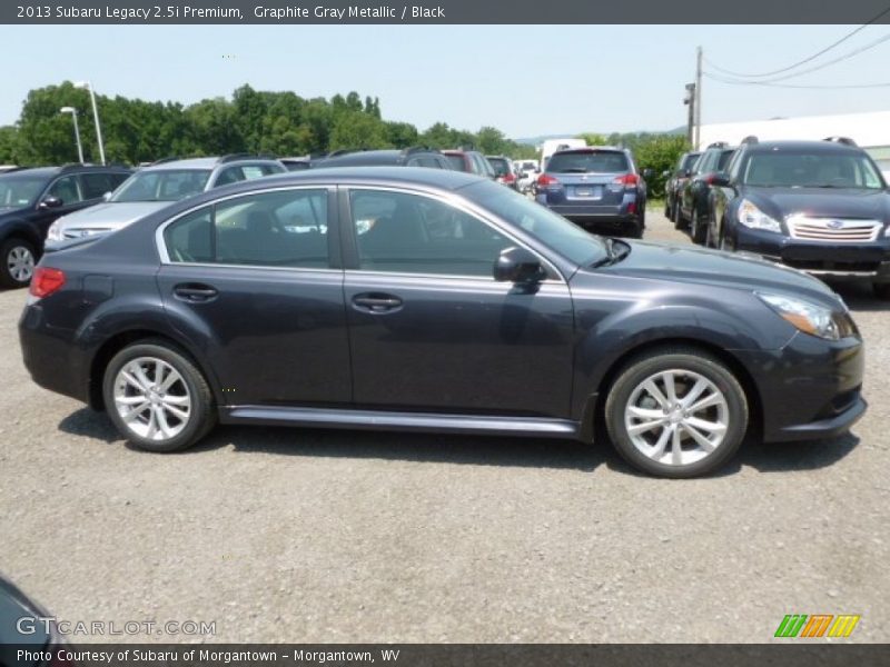 Graphite Gray Metallic / Black 2013 Subaru Legacy 2.5i Premium