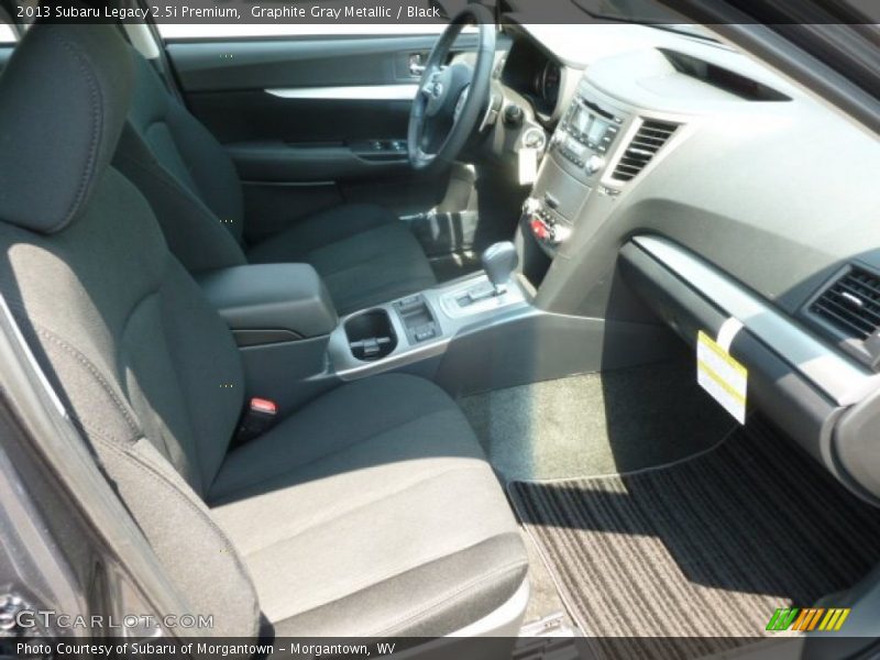 Graphite Gray Metallic / Black 2013 Subaru Legacy 2.5i Premium