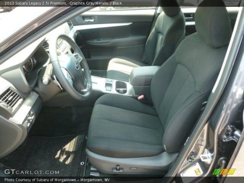 Graphite Gray Metallic / Black 2013 Subaru Legacy 2.5i Premium