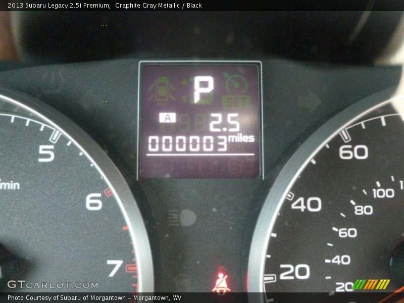 Graphite Gray Metallic / Black 2013 Subaru Legacy 2.5i Premium