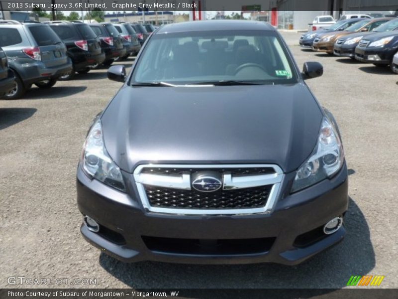 Graphite Gray Metallic / Black 2013 Subaru Legacy 3.6R Limited