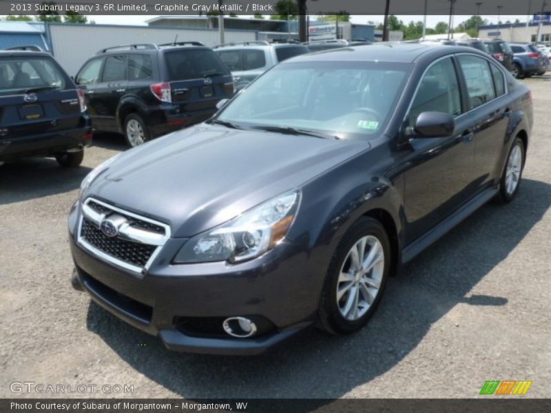 Graphite Gray Metallic / Black 2013 Subaru Legacy 3.6R Limited