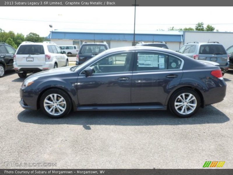 Graphite Gray Metallic / Black 2013 Subaru Legacy 3.6R Limited