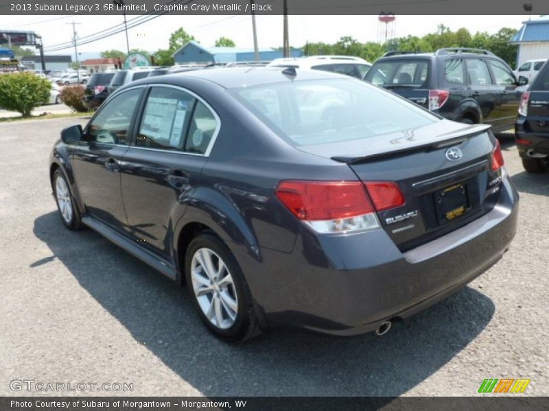 Graphite Gray Metallic / Black 2013 Subaru Legacy 3.6R Limited