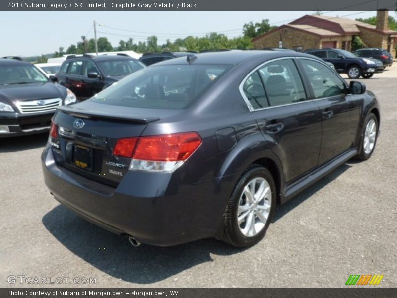 Graphite Gray Metallic / Black 2013 Subaru Legacy 3.6R Limited