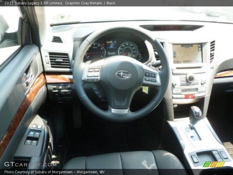Graphite Gray Metallic / Black 2013 Subaru Legacy 3.6R Limited