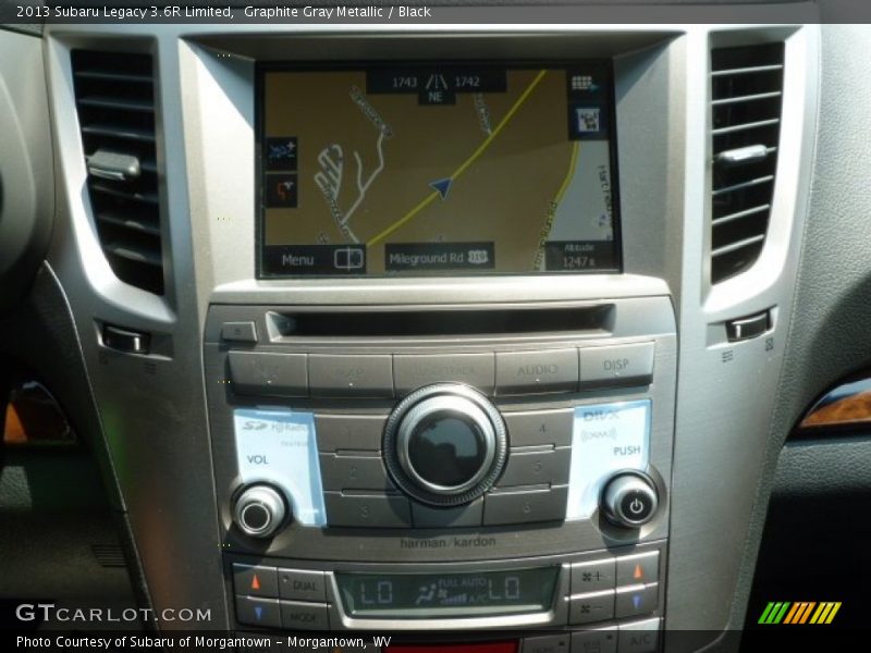 Graphite Gray Metallic / Black 2013 Subaru Legacy 3.6R Limited
