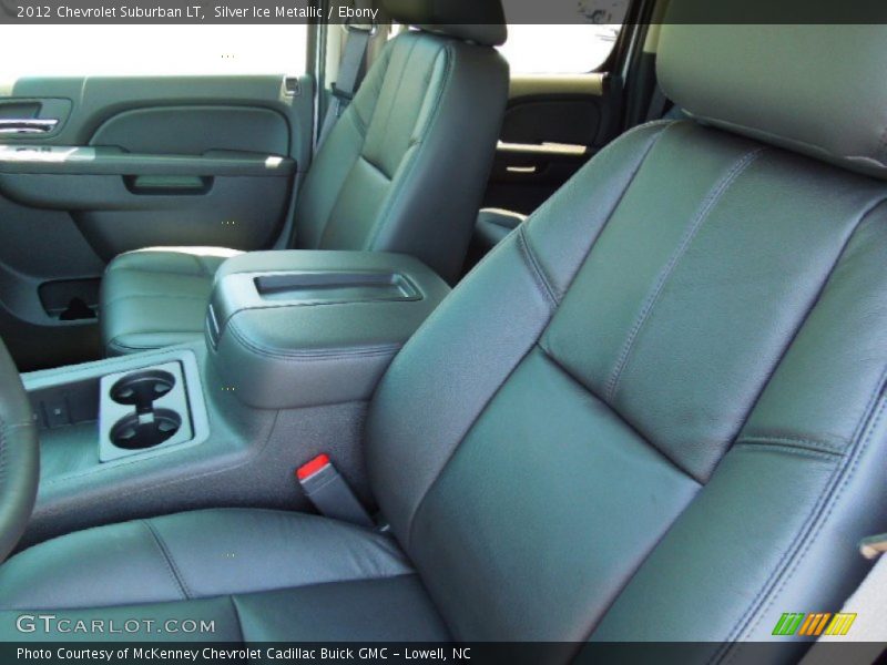 Silver Ice Metallic / Ebony 2012 Chevrolet Suburban LT
