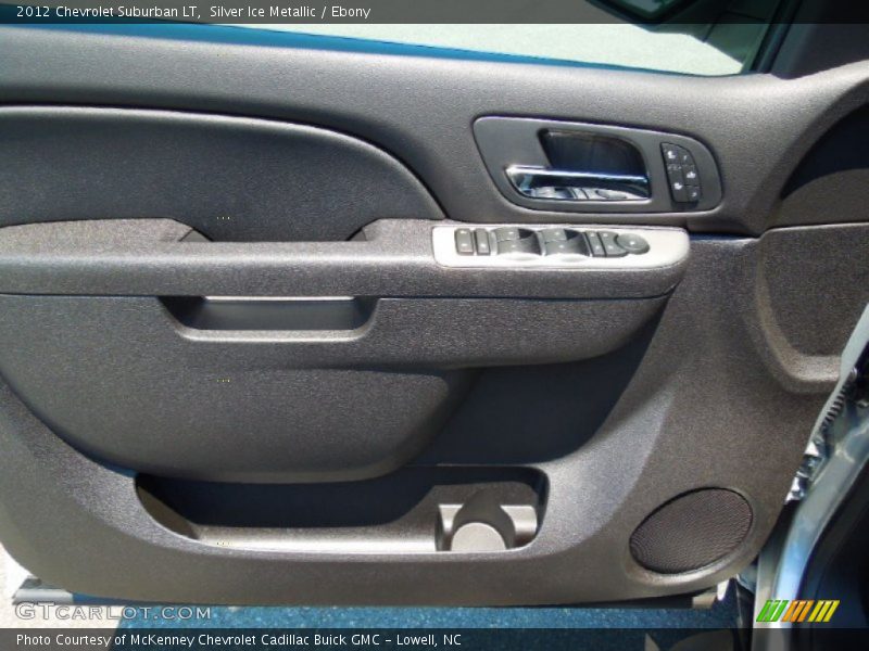 Silver Ice Metallic / Ebony 2012 Chevrolet Suburban LT