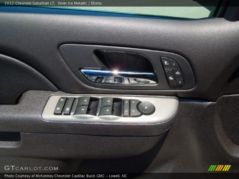 Silver Ice Metallic / Ebony 2012 Chevrolet Suburban LT